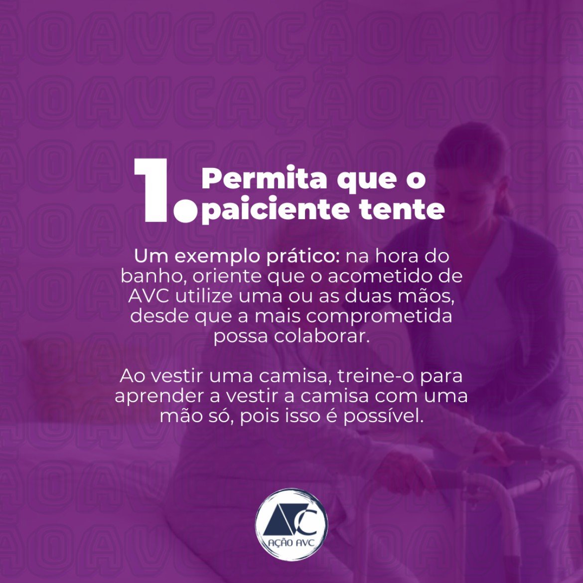 Dica 1 - Permita que o paciente tente