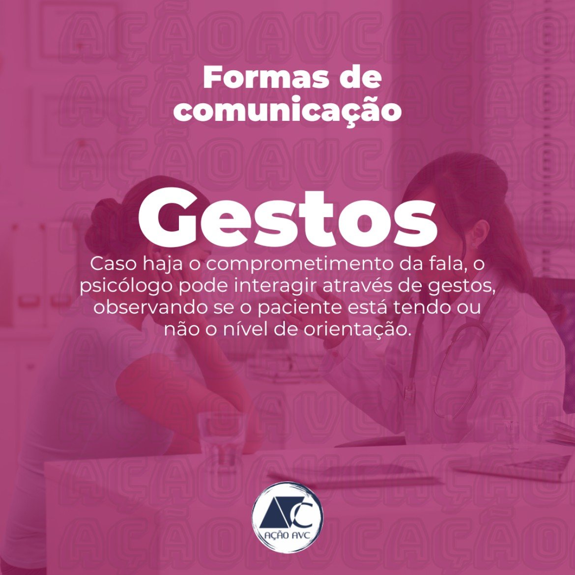 Gestos na Comunicação pós AVC