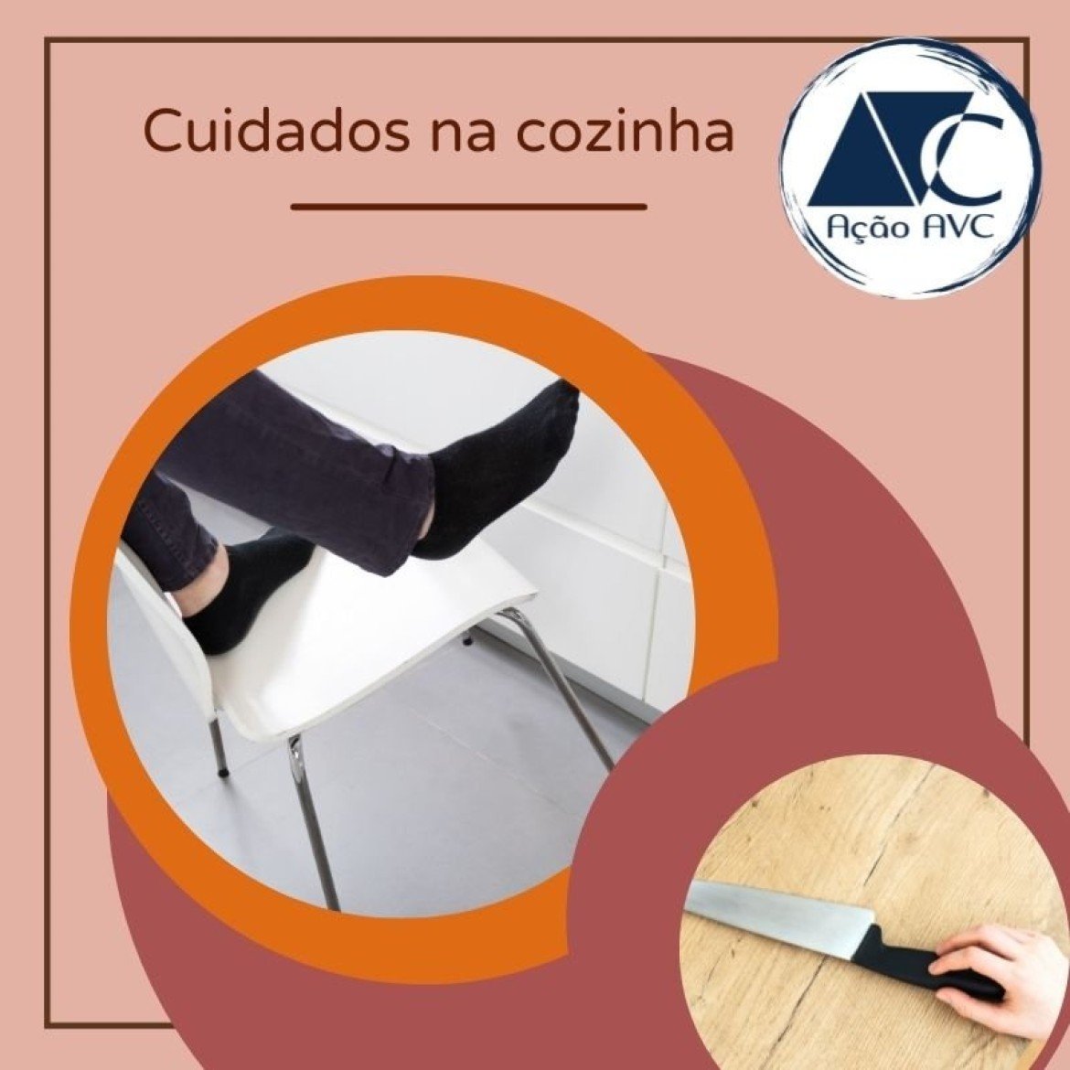 Cuidados na cozinha após o AVC