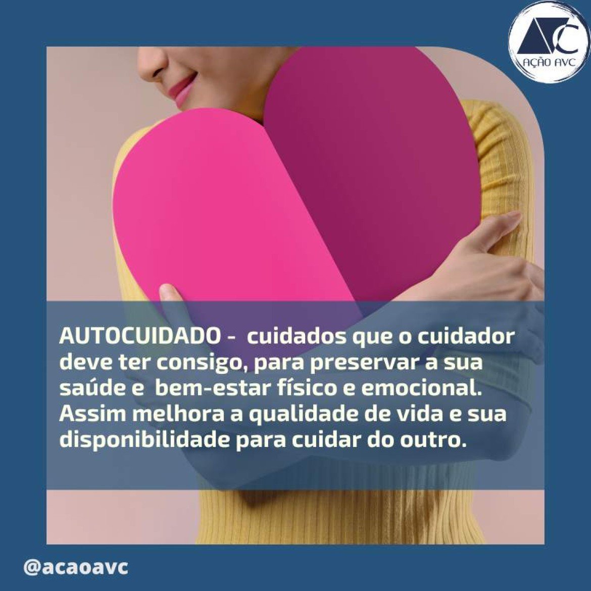 Cuidados que o familiar cuidador do AVC deve ter consigo mesmo