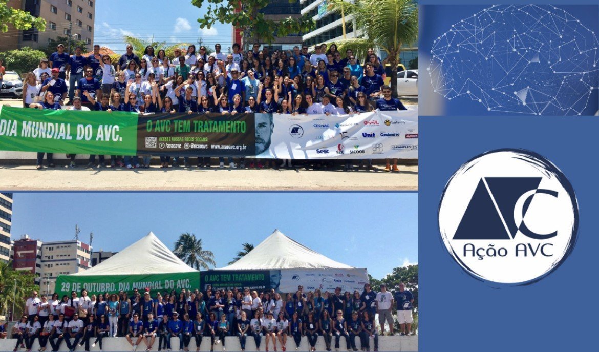 CAMPANHA MUNDIAL DO AVC ALAGOAS Voluntários participam ativamente da CAMPANHA MUNDIAL DO AVC