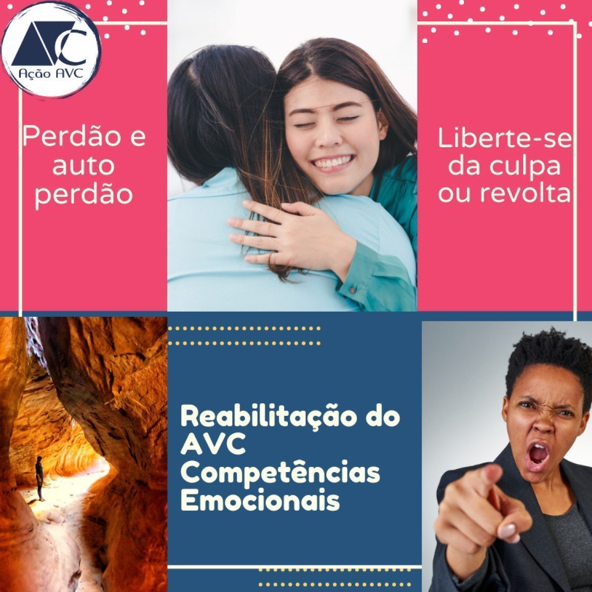 Aspectos emocionais na reabilitação do AVC- perdão e culpa Aspectos emocionais na reabilitação do AVC - Perdão e Culpa