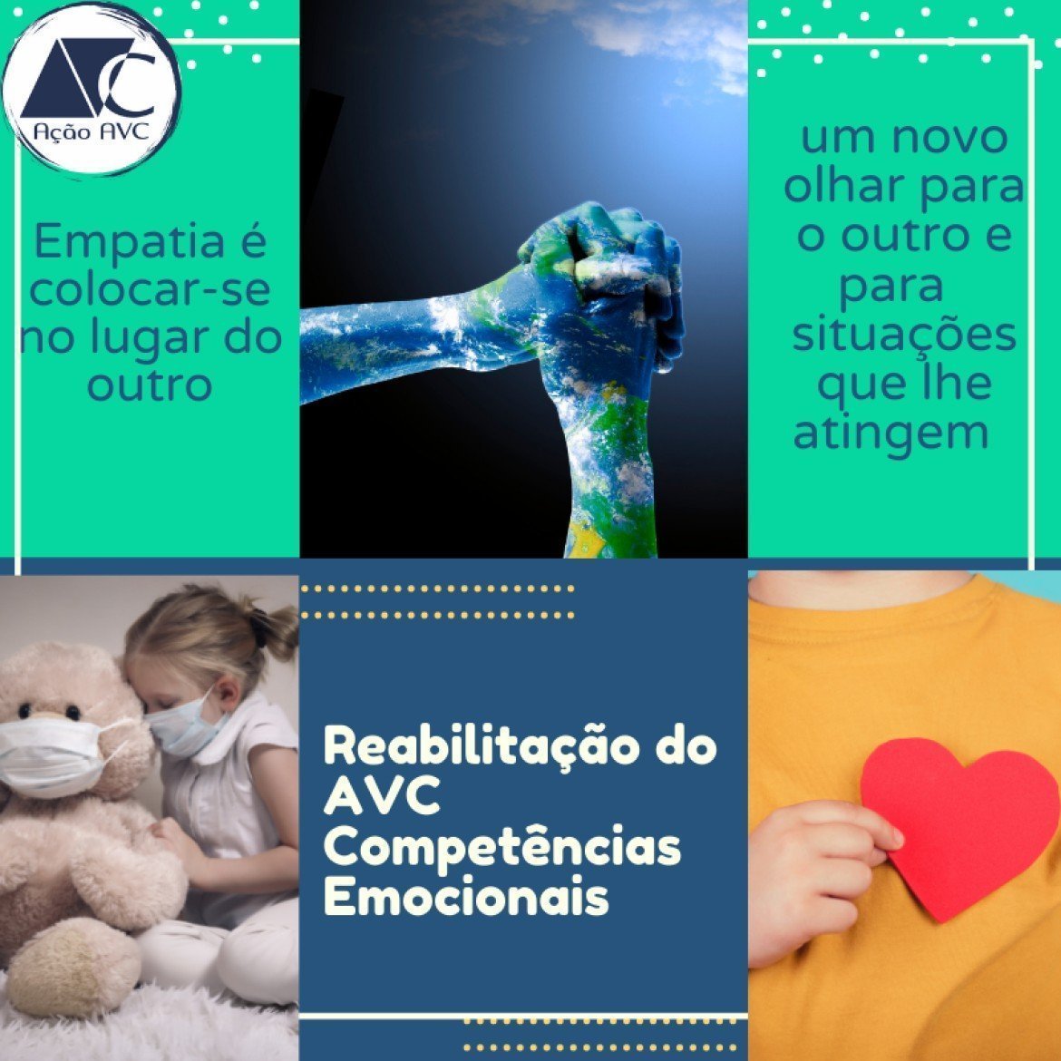 Empatia é uma das competências emocionais na reabilitação do AVC Empatia - Reabilitação do AVC