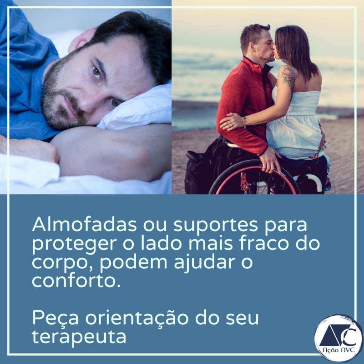A sexualidade e o AVC A sexualidade e o conforto - pós AVC