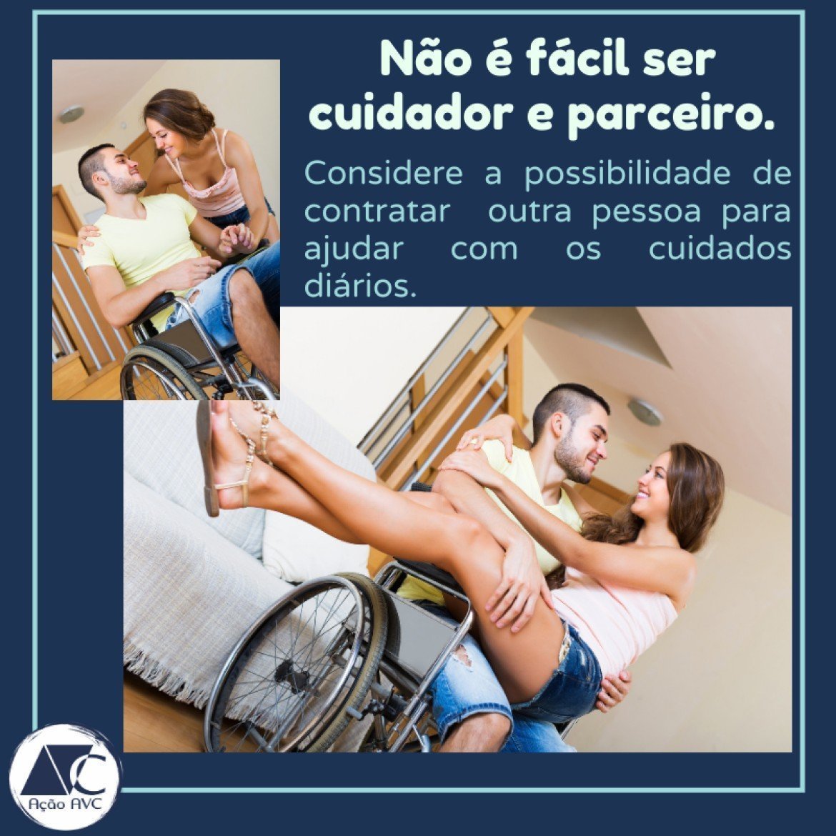 O familiar cuidador no Acidente Vascular Cerebral Quando o familiar cuidador é também o parceiro - AVC
