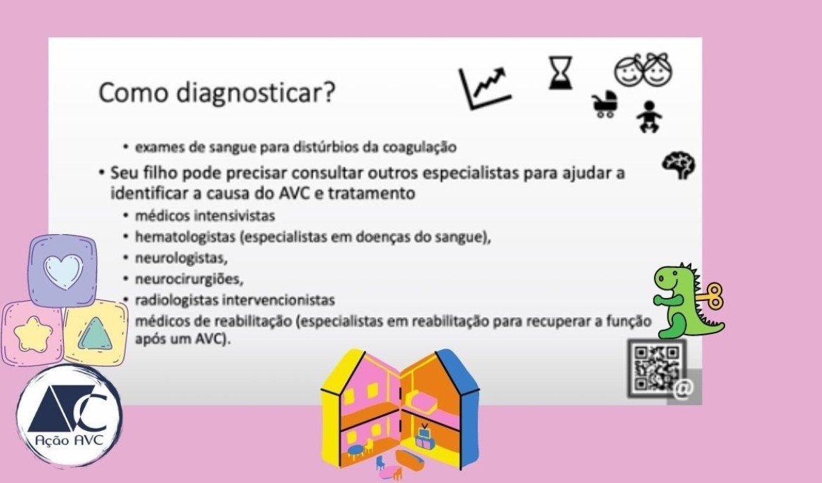 causas do AVC (Acidente Vascular Cerebral) em crianças Diagnóstico do AVC Infantil