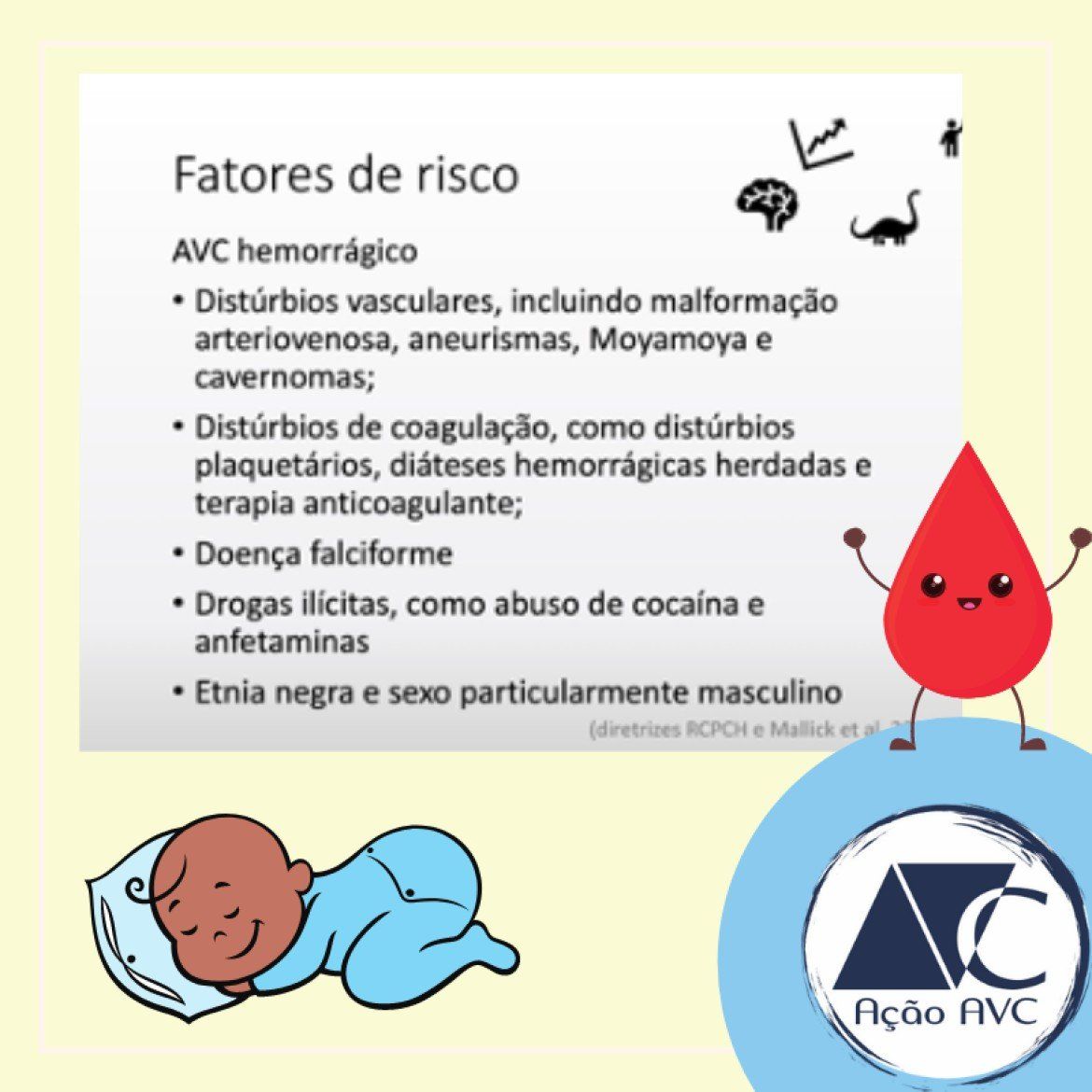 Fatores de risco AVC hemorrágico nas crianças