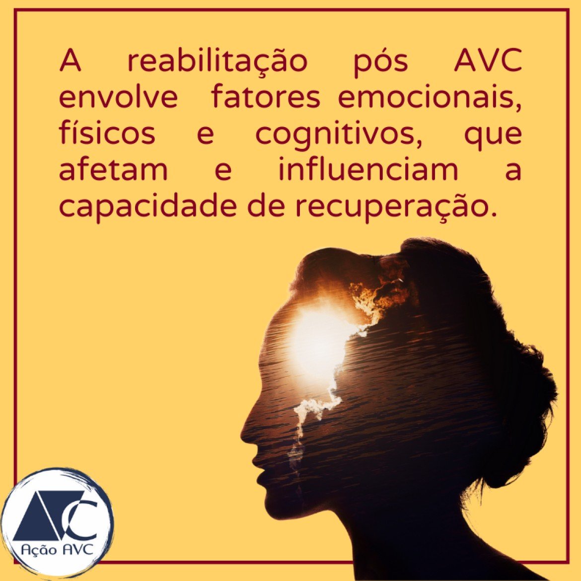 Aspectos emocionais, fisicos e cognitivos após o AVC Aspectos emocionais, físicos e cognitivos no pós AVC