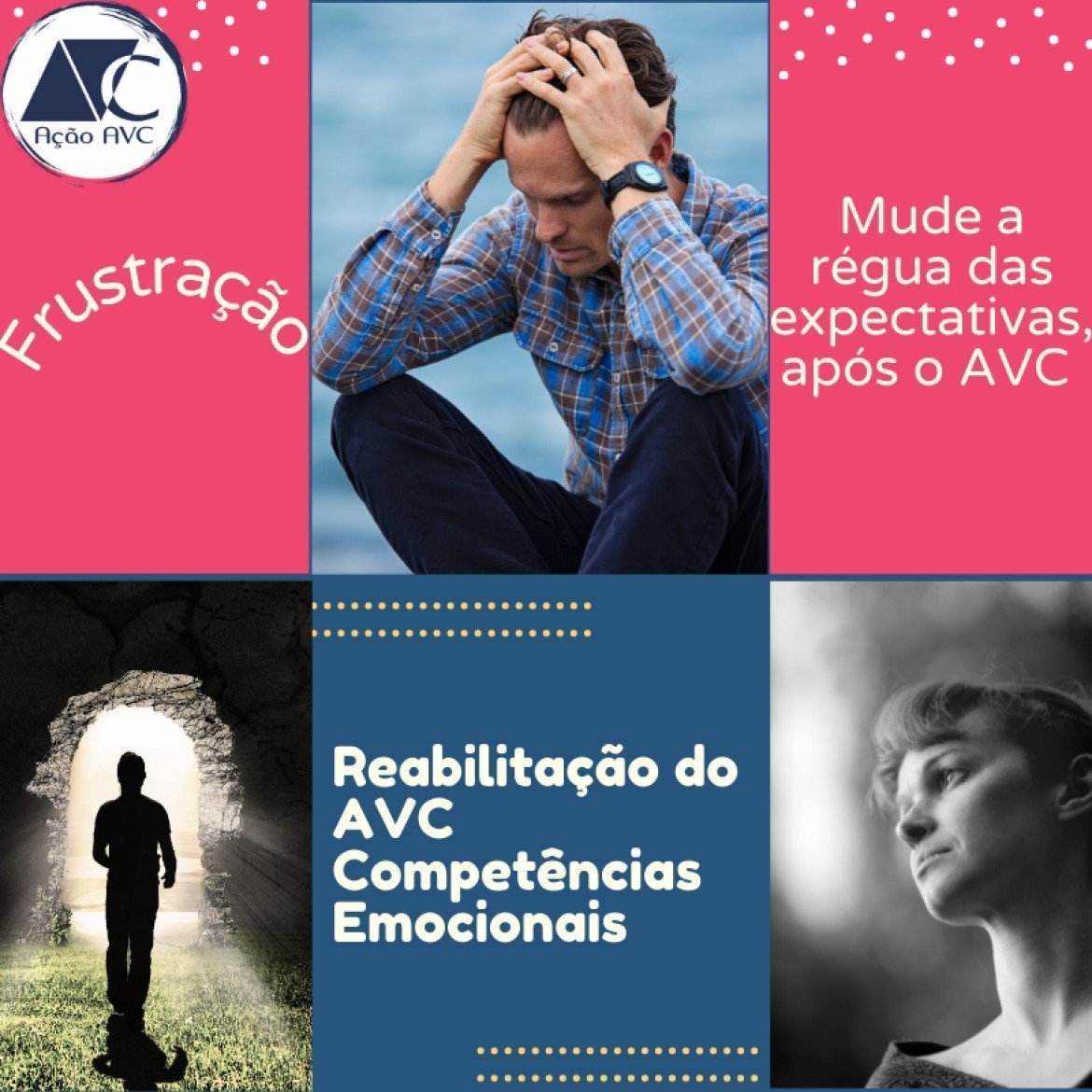 Frustração é uma emoção presente na recuperação do AVC Frustração na reabilitação do Acidente Vascular Cerebral