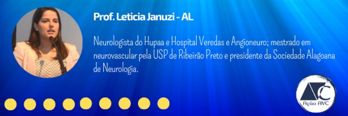 Dra Leticia Januzi Neurologista fala sobre esquecimento e perda de memória no Acidente VAscular Cerebral - AVC