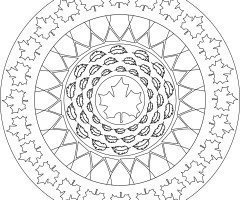 Mandalas - Colorir - Haja Paciência