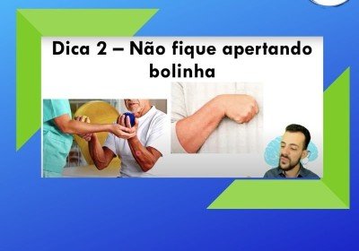 Dicas de fisioterapia pós AVC Exercicio de apertar bolinha