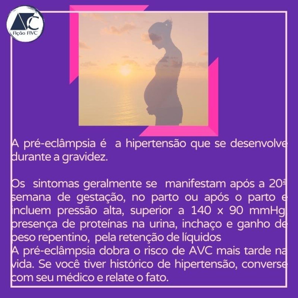 AVC em mulheres - fatores de risco AVC feminino - riscos